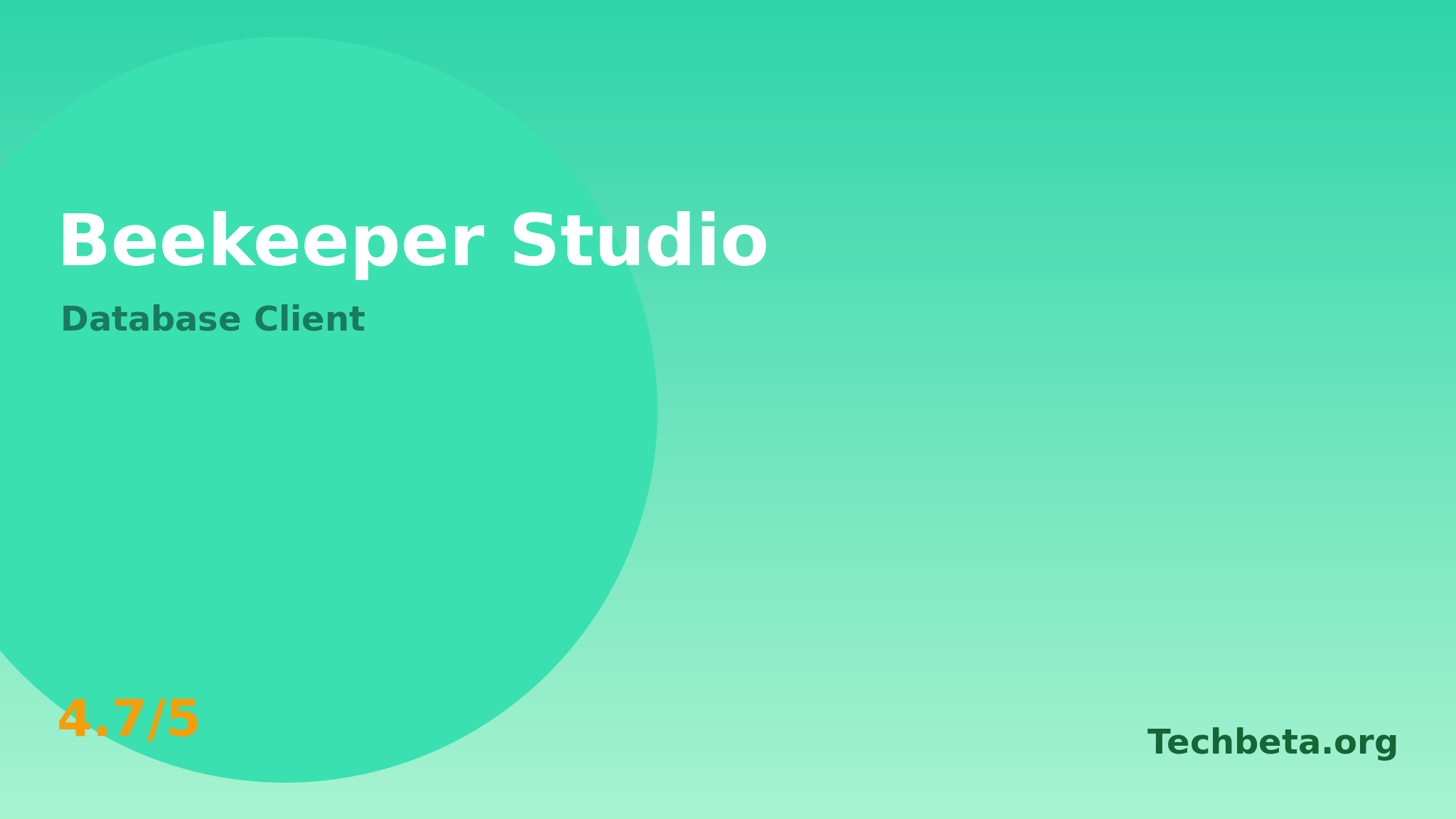 Beekeeper Studio