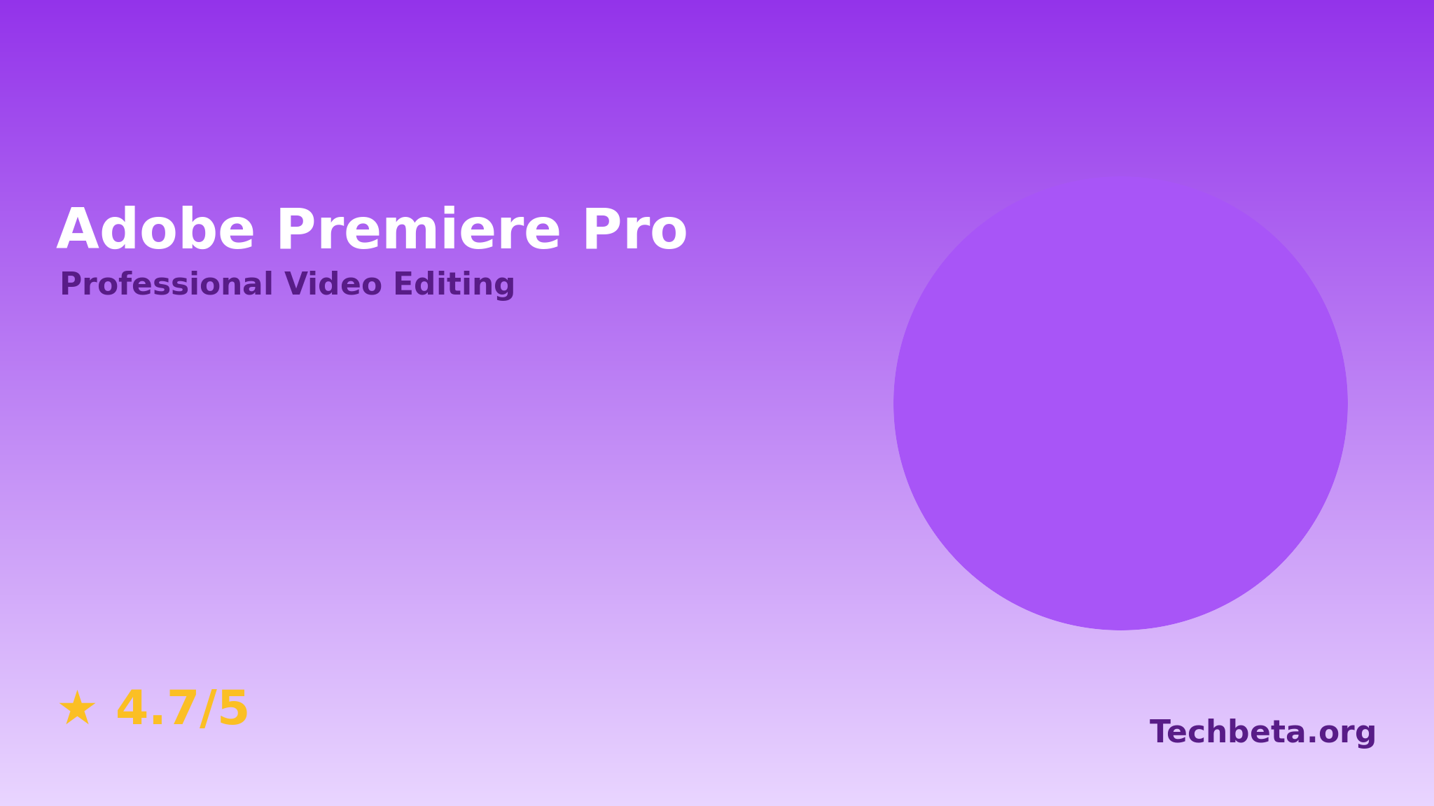 Adobe Premiere Pro