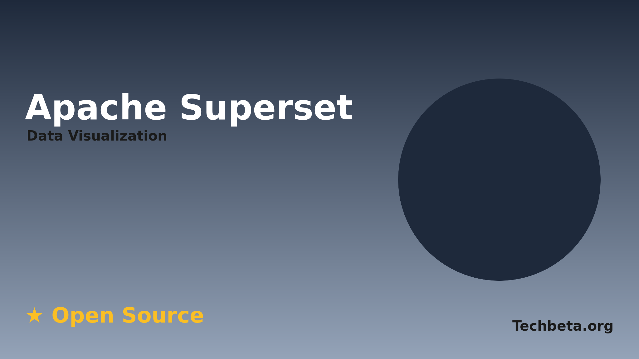 Apache Superset: Open-Source Data Visualization and Business Intelligence Platform