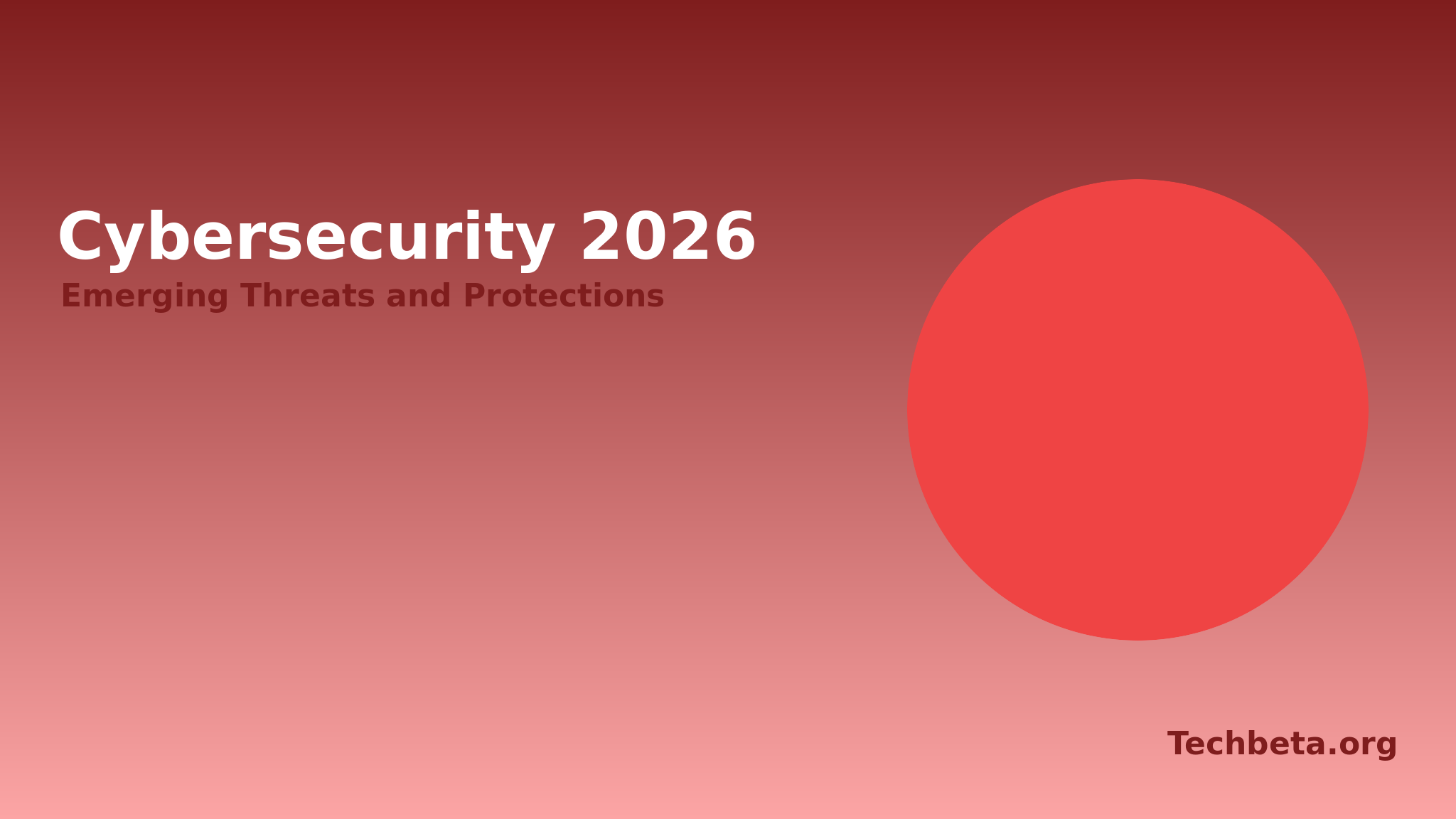 Cybersecurity 2026: Emerging Threats and Essential Protections