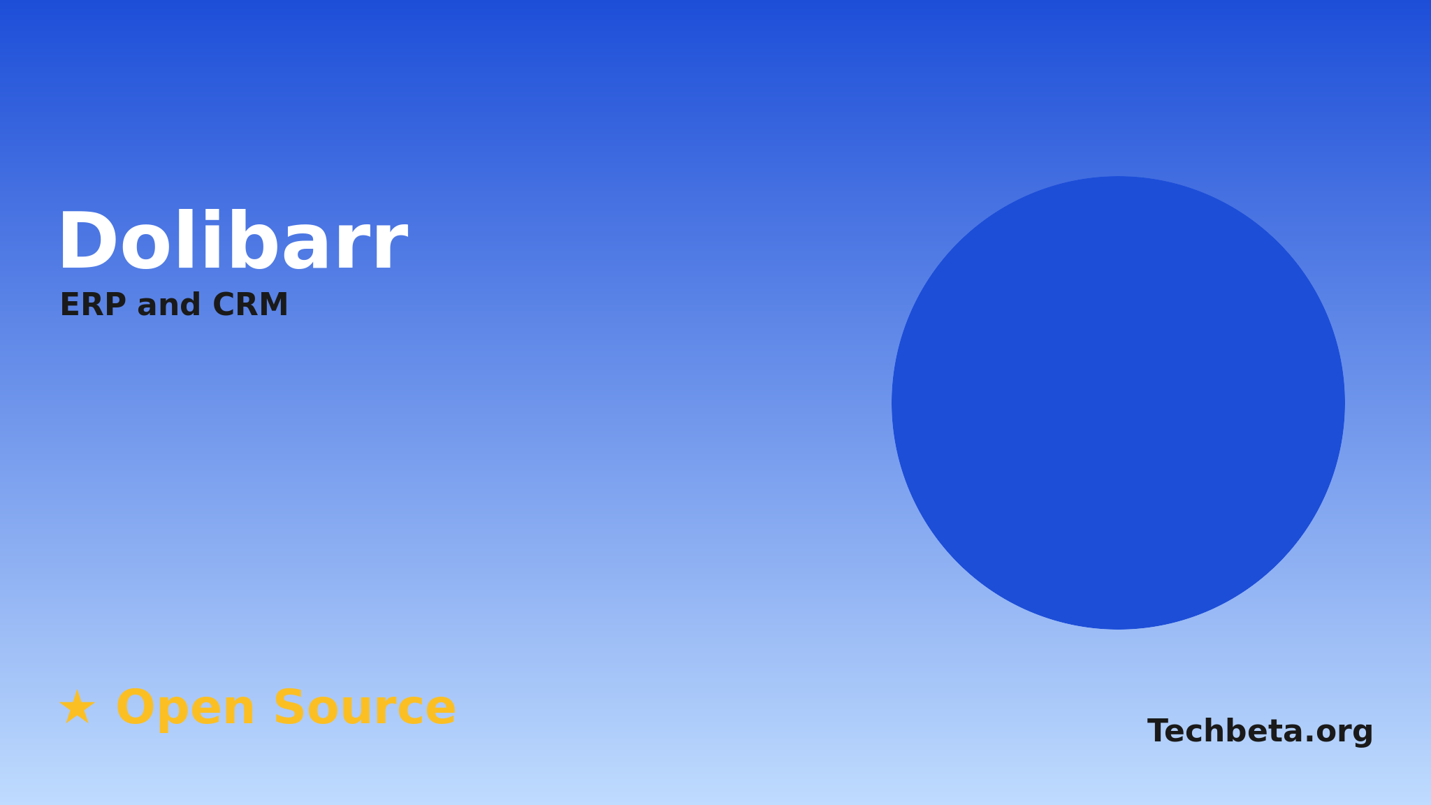 Dolibarr: Open-Source ERP and CRM for Small and Medium Businesses