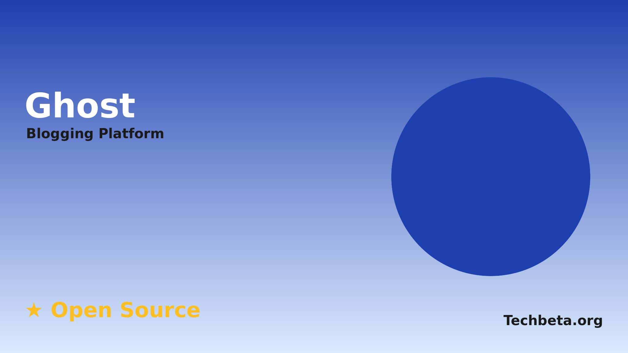 Ghost: Open-Source Blogging and Publishing Platform for Content Creators