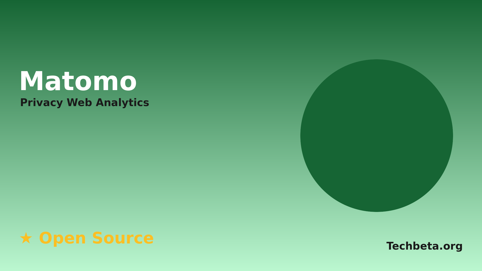 Matomo: Privacy-Focused Open-Source Web Analytics Alternative to Google Analytics