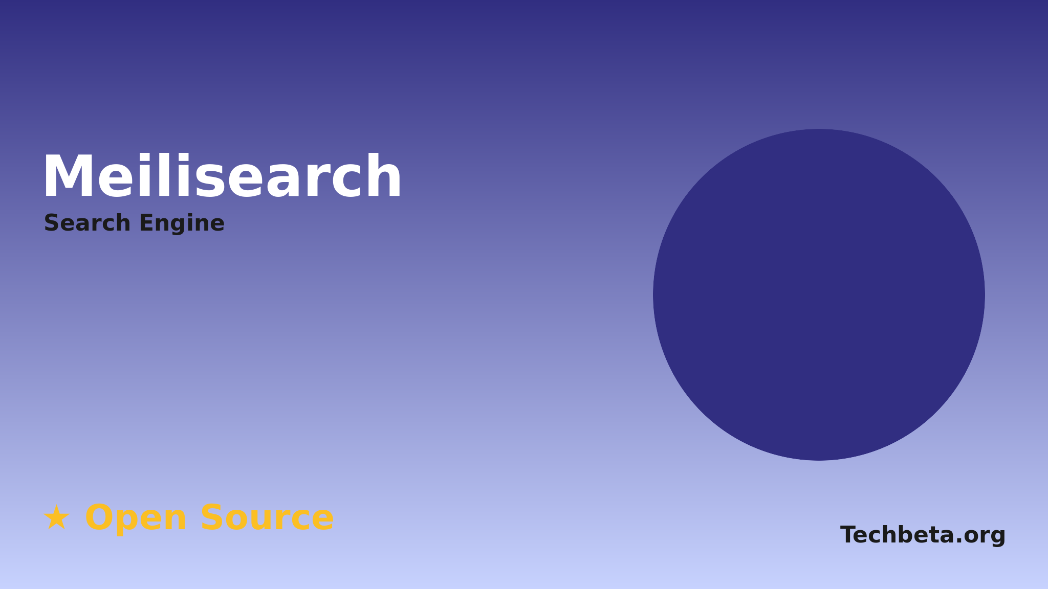 Meilisearch: Open-Source Fast Search Engine for Websites and Applications
