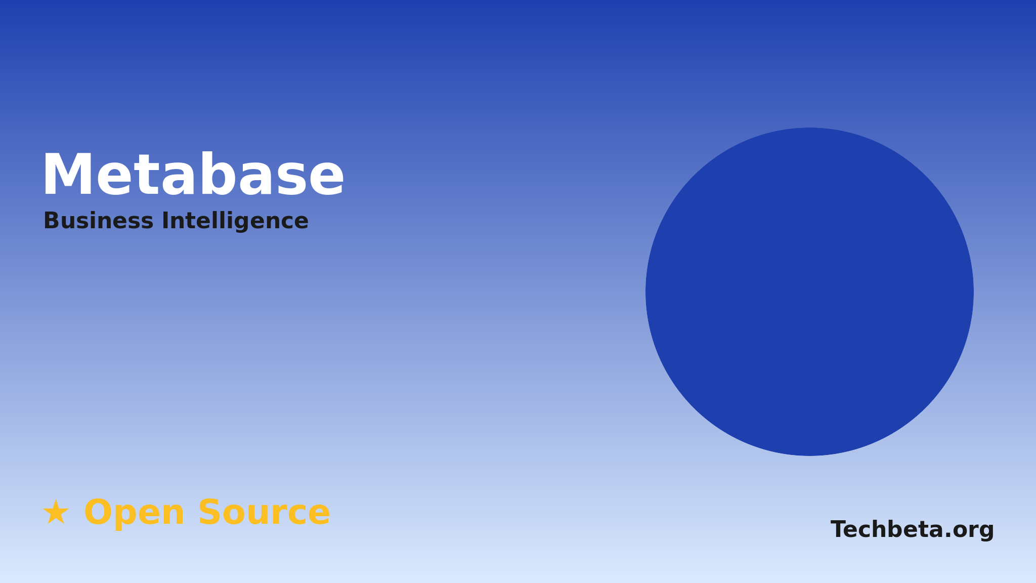 Metabase: Open-Source Business Intelligence and Analytics Platform