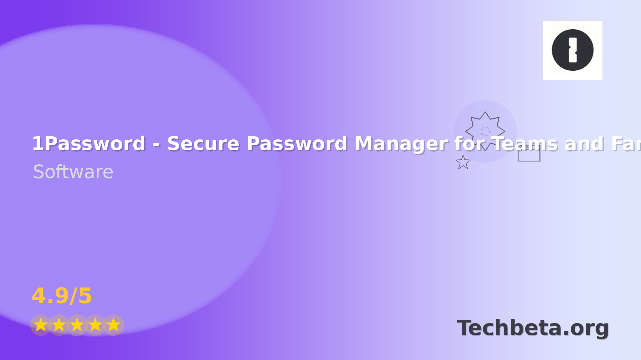 1Password – Secure Password Manager for Teams and Families