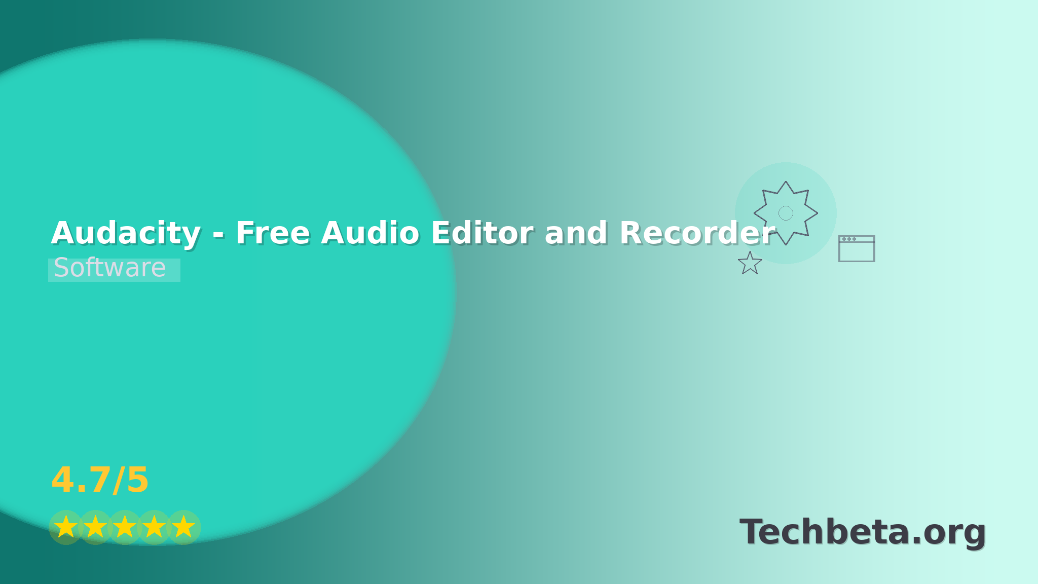 Audacity – Free Audio Editor and Recorder