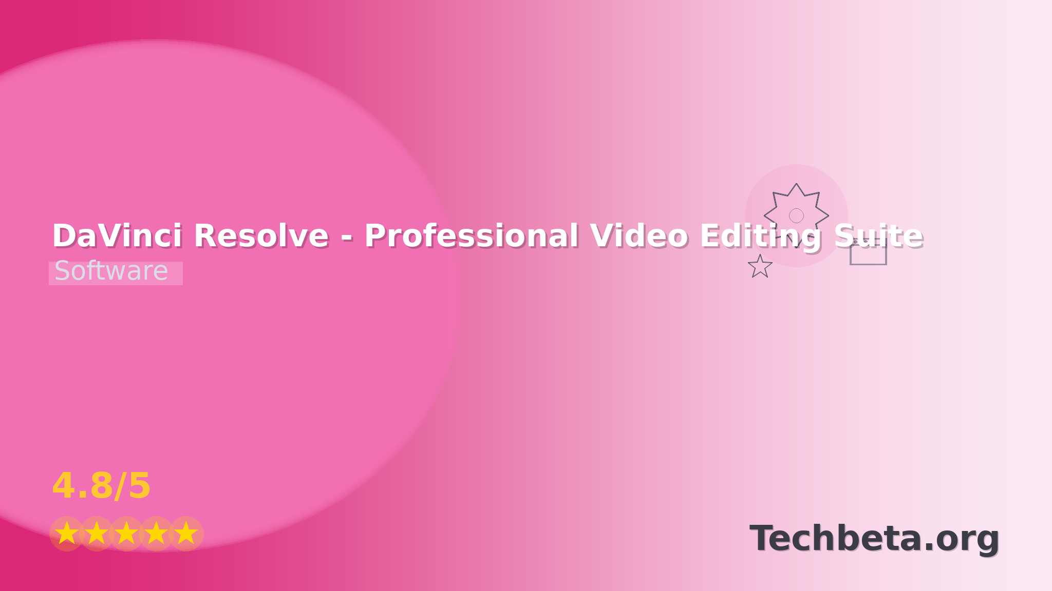 DaVinci Resolve – Professional Video Editing Suite