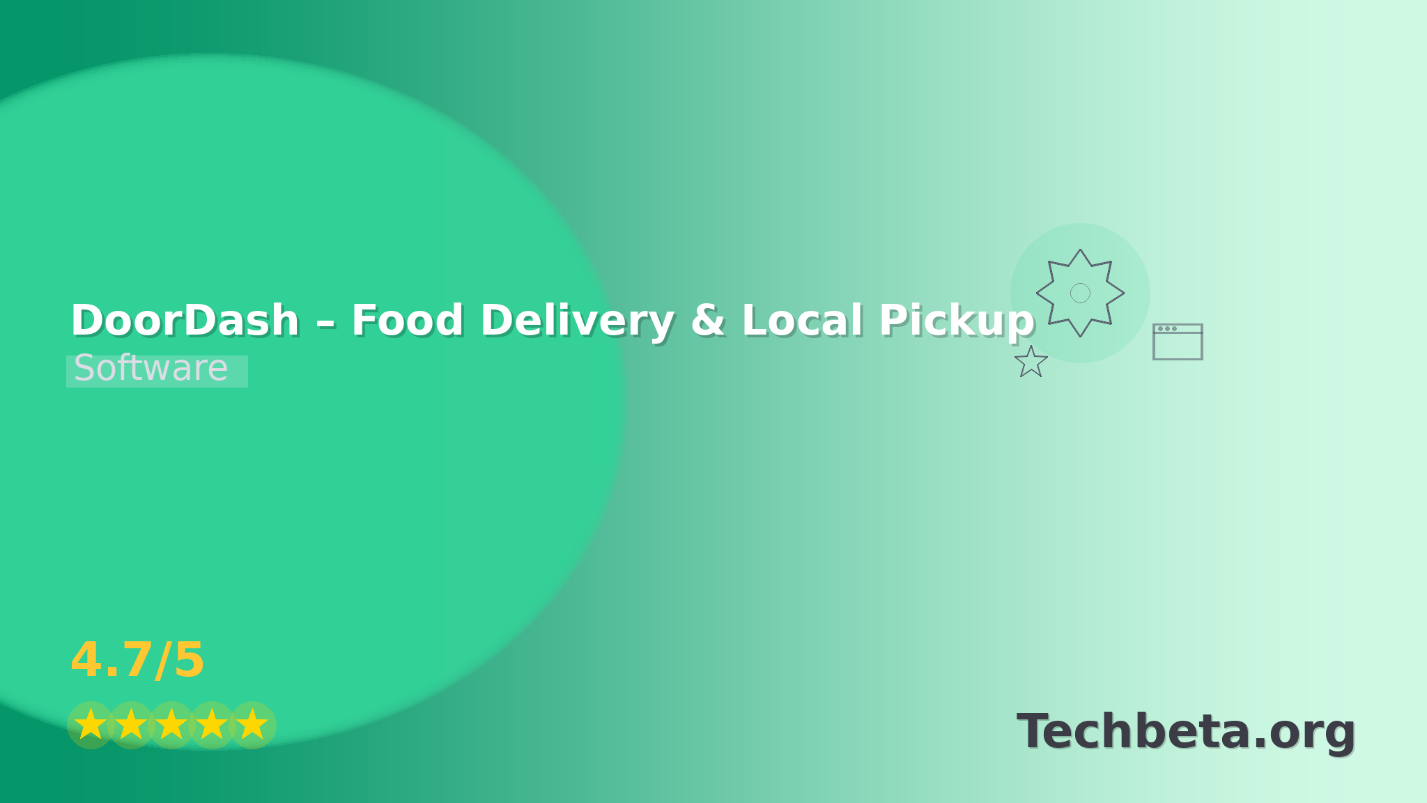 DoorDash – Food Delivery & Local Pickup