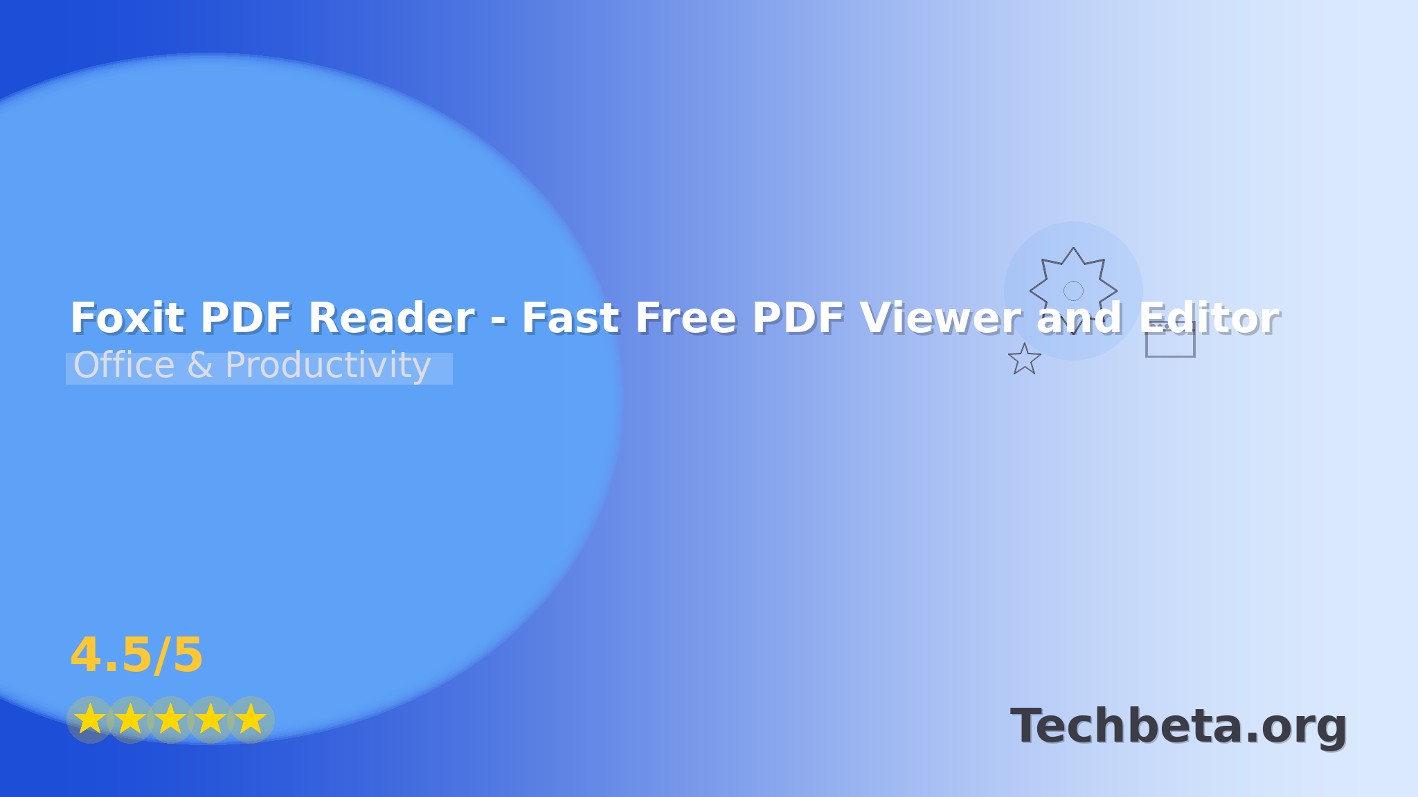 Foxit PDF Reader – Fast Free PDF Viewer and Editor