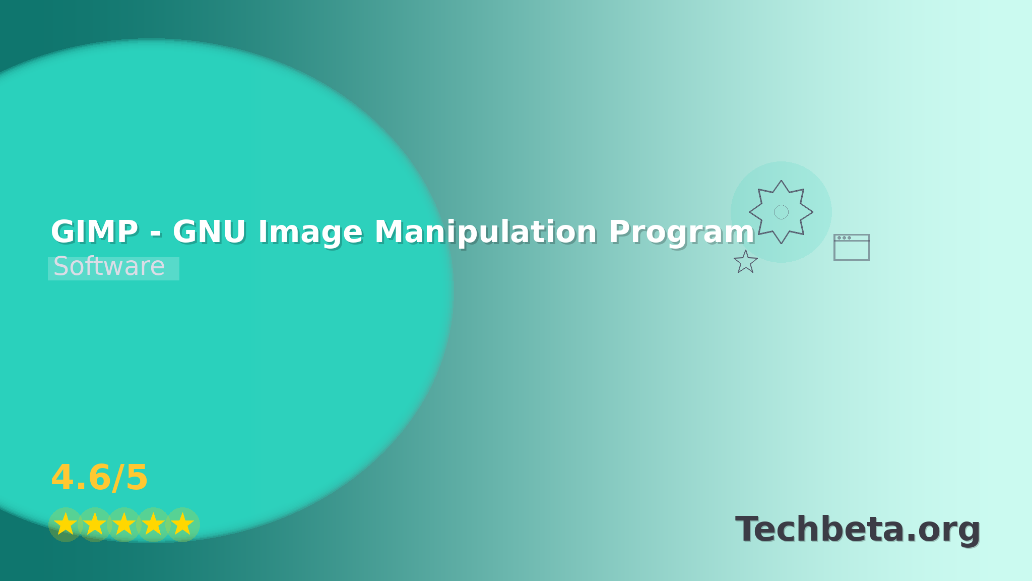 GIMP – GNU Image Manipulation Program