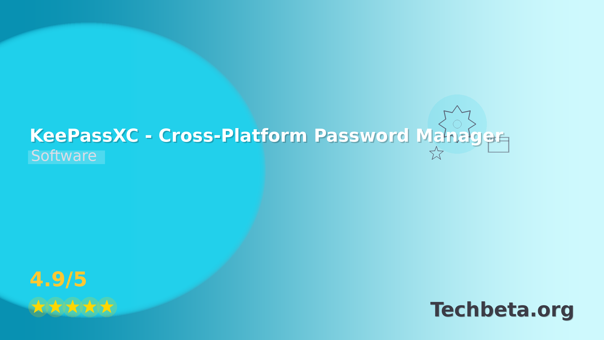 KeePassXC – Cross-Platform Password Manager