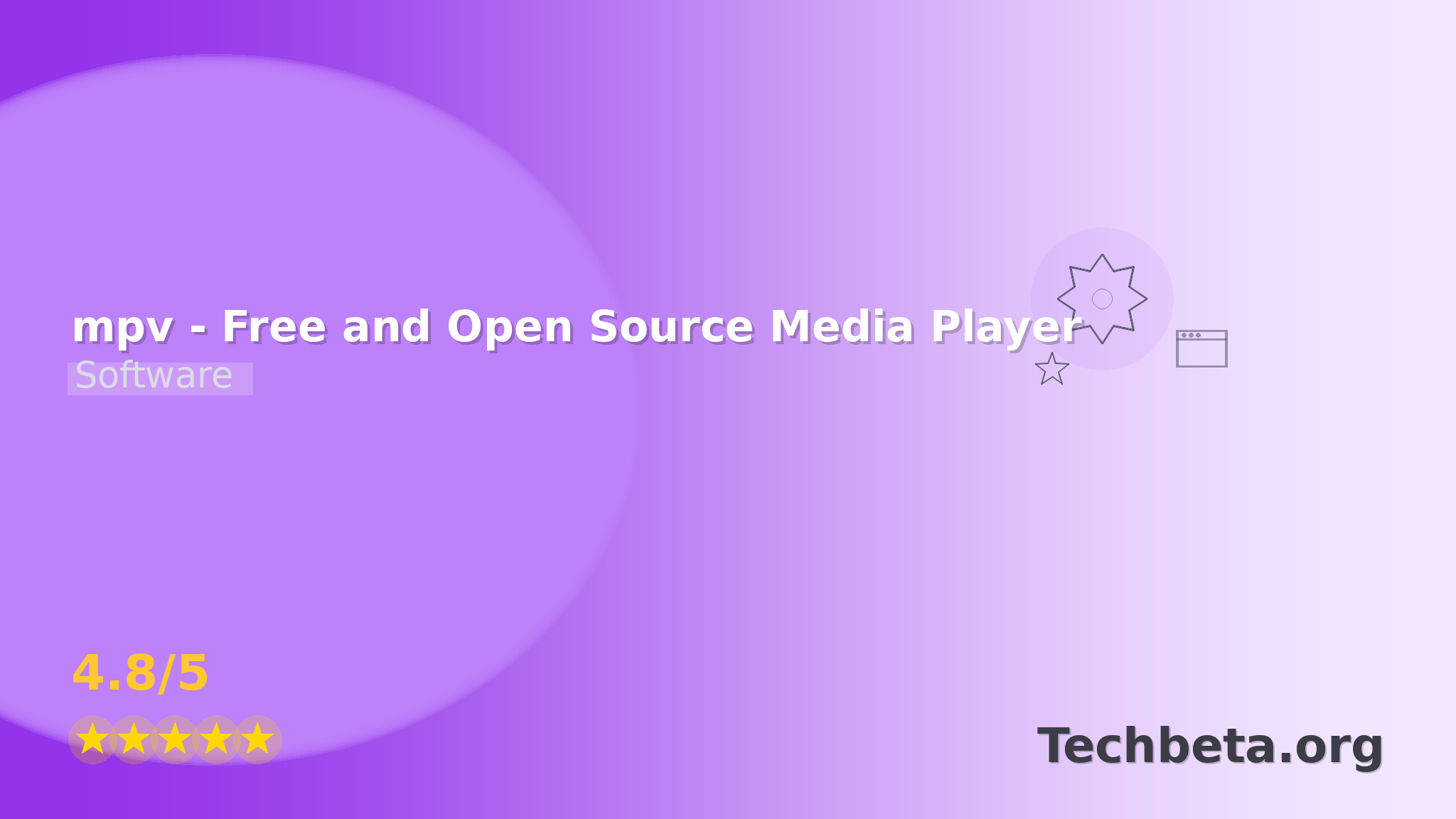mpv – Free and Open Source Media Player