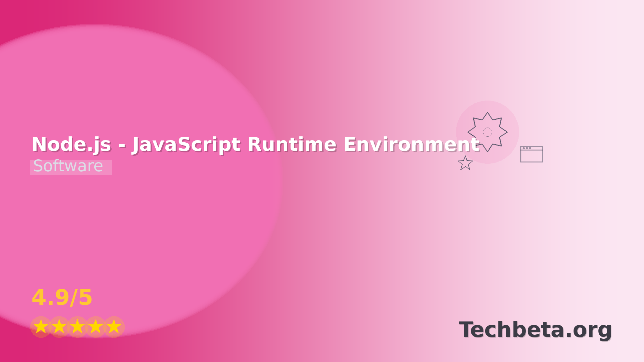Node.js – JavaScript Runtime Environment