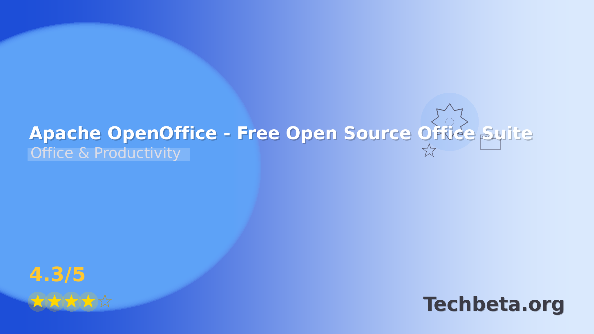 Apache OpenOffice – Free Open Source Office Suite