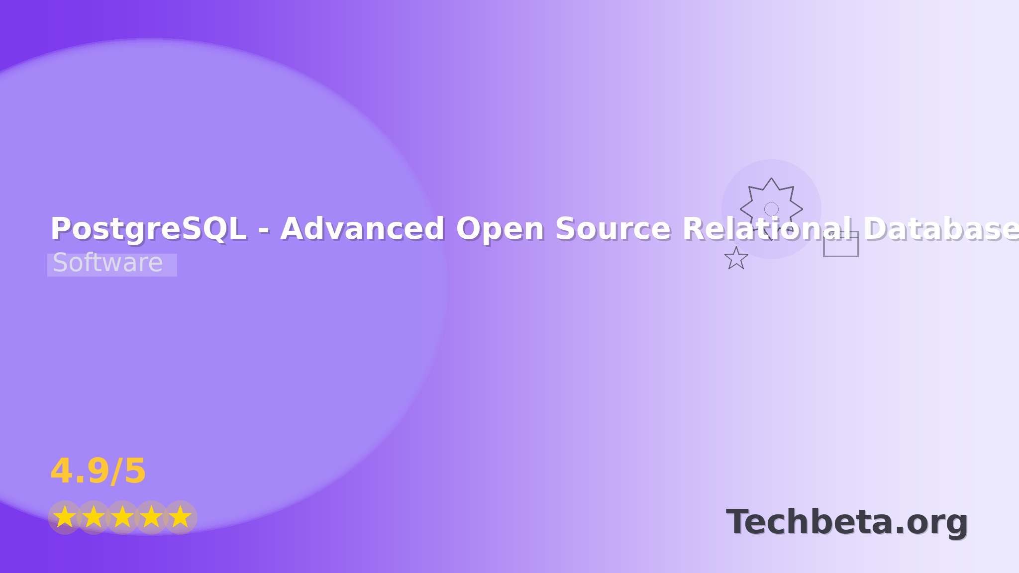 PostgreSQL – Advanced Open Source Relational Database