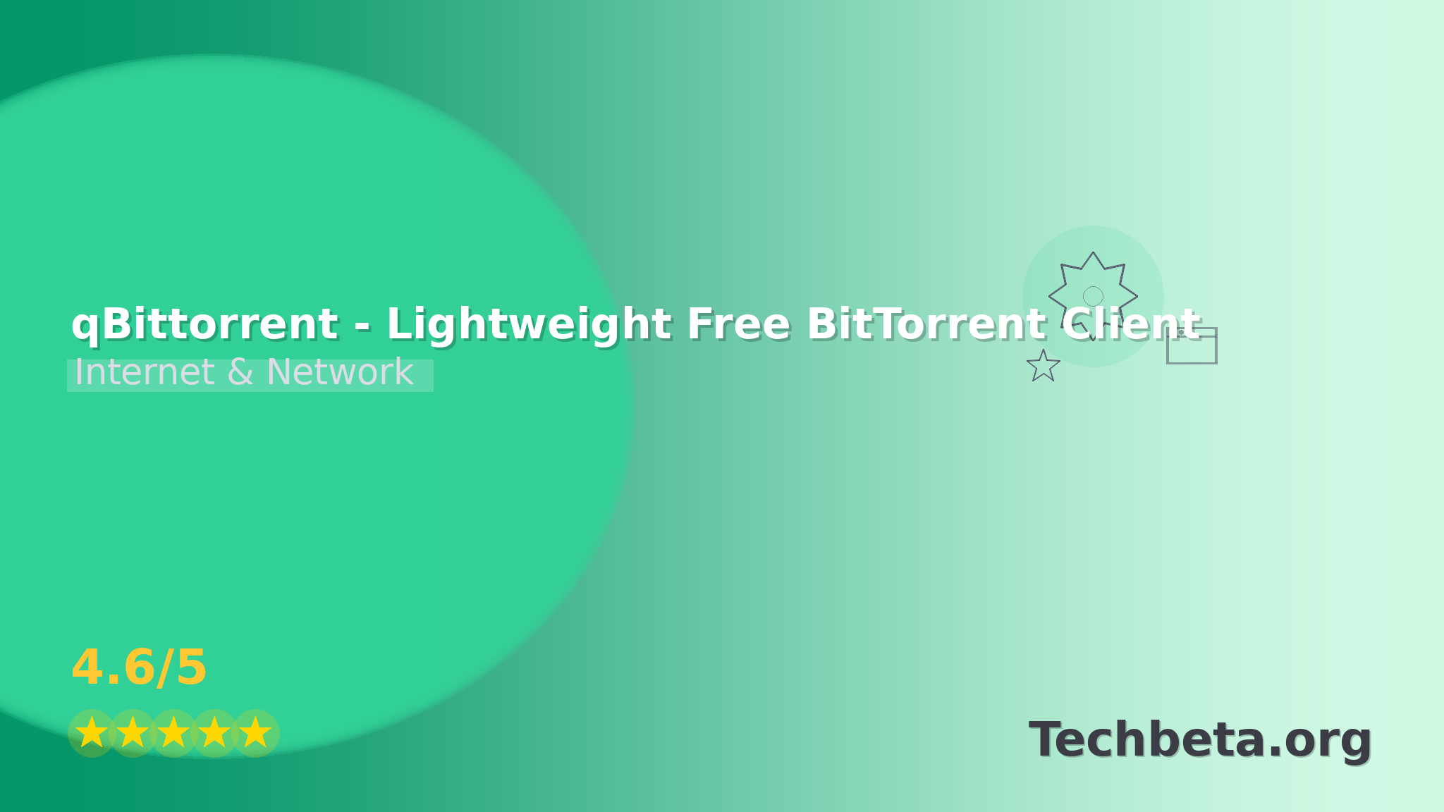 qBittorrent – Lightweight Free BitTorrent Client