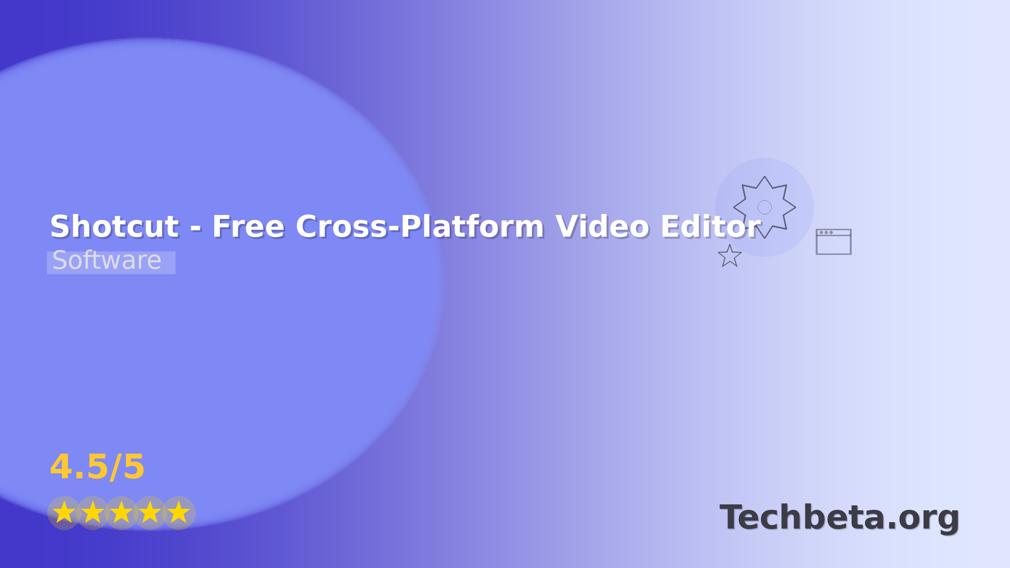 Shotcut – Free Cross-Platform Video Editor