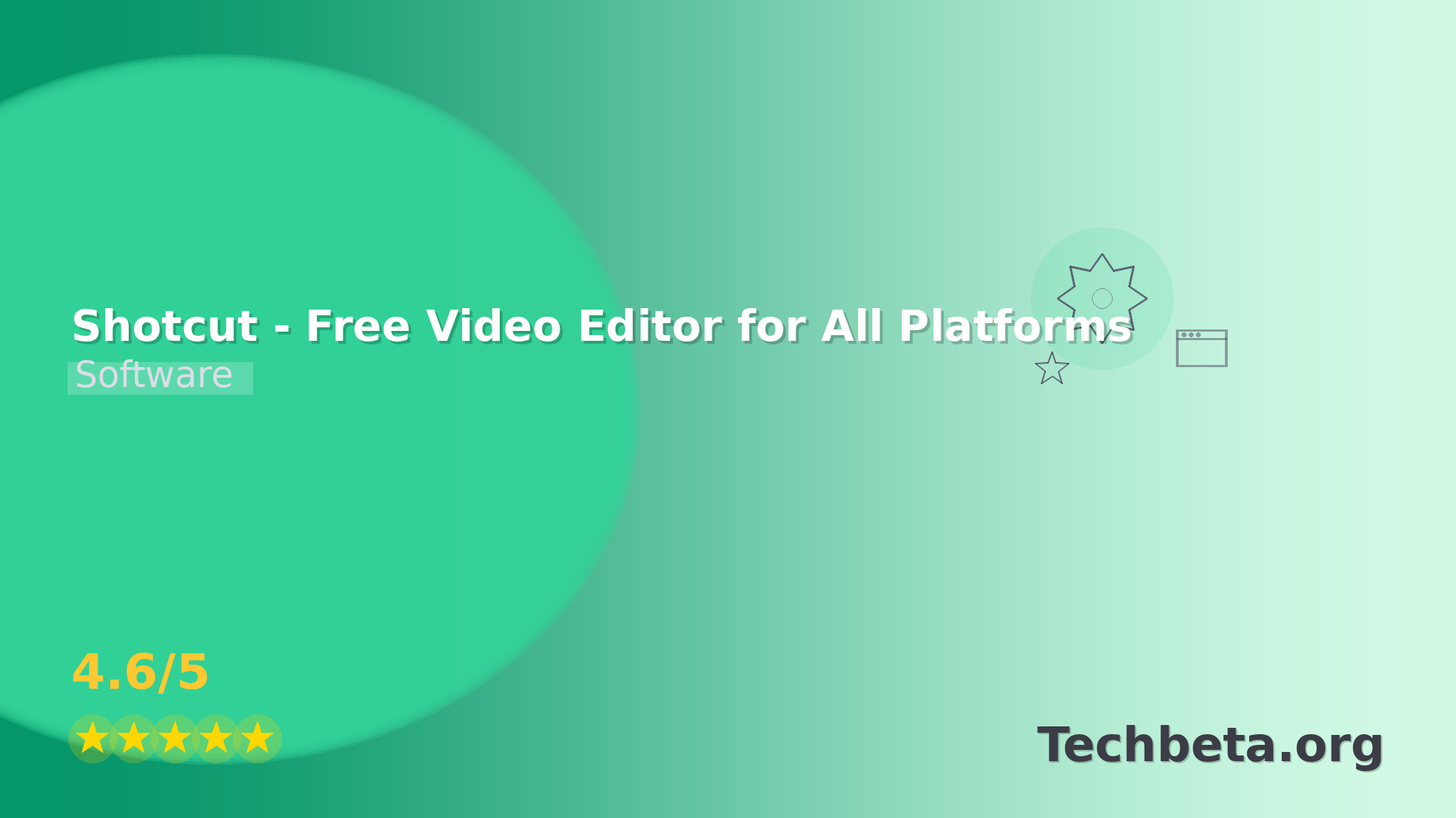Shotcut – Free Video Editor for All Platforms