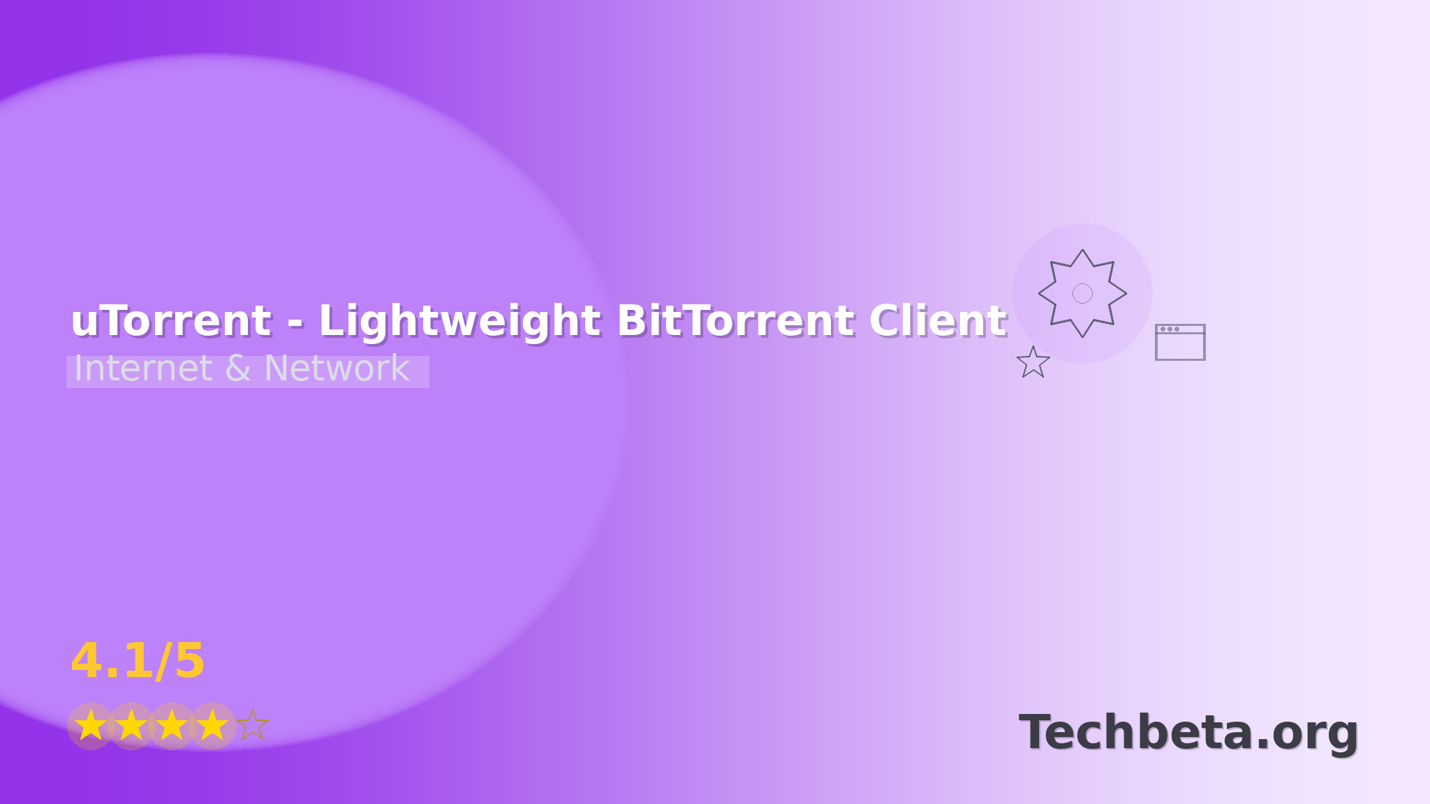 uTorrent – Lightweight BitTorrent Client