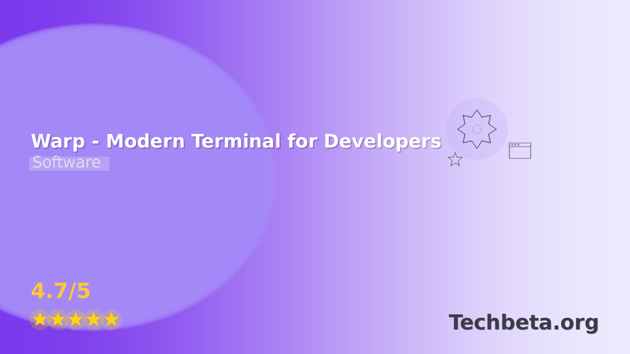 Warp – Modern Terminal for Developers